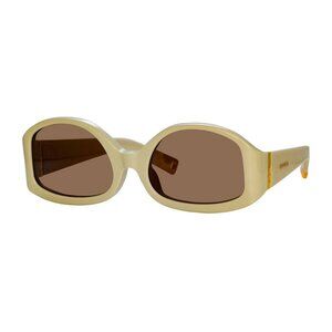 NEW JACQUEMUS SUNGLASSES, BEIGE WOMEN EYEWEAR JACQUEMUS COLAPSO JAC/15 C3